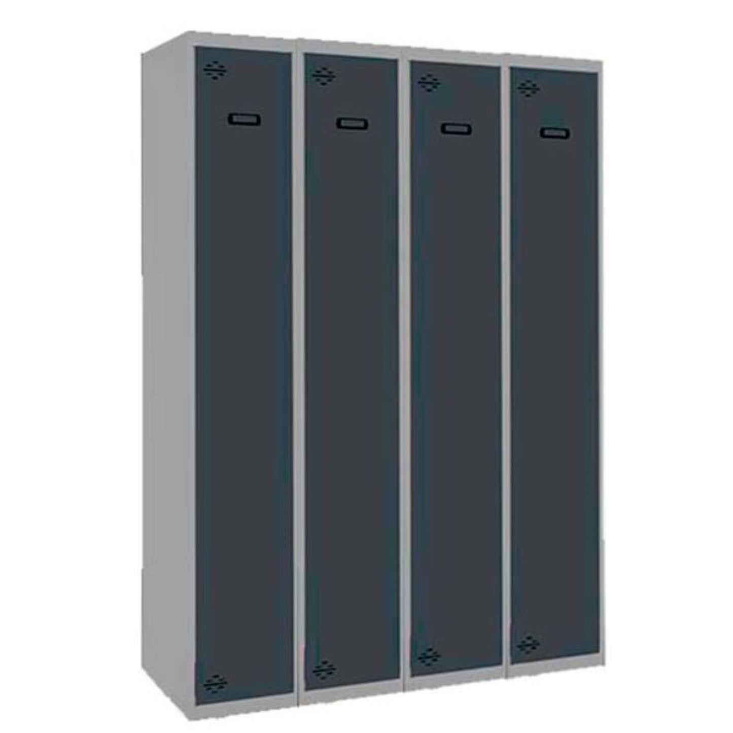 Vestiaire industrie propre 4 portes / 4 colonnes en kit  VESTIAIRE, Vestiaire industrie propre en kit SIMON RACK RANGESTOCK