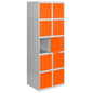 Vestiaire industriel 10 cases / 2 colonnes  VESTIAIRE, Vestiaire industriel 5 cases monobloc SIMON RACK RANGESTOCK