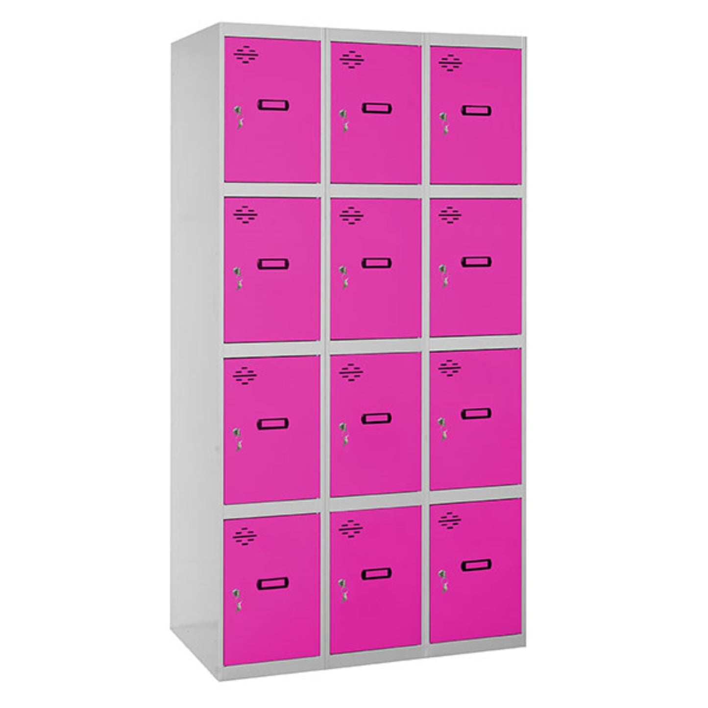 Vestiaire industriel 12 cases / 3 colonnes  VESTIAIRE, Vestiaire industriel 4 cases monobloc SIMON RACK RANGESTOCK