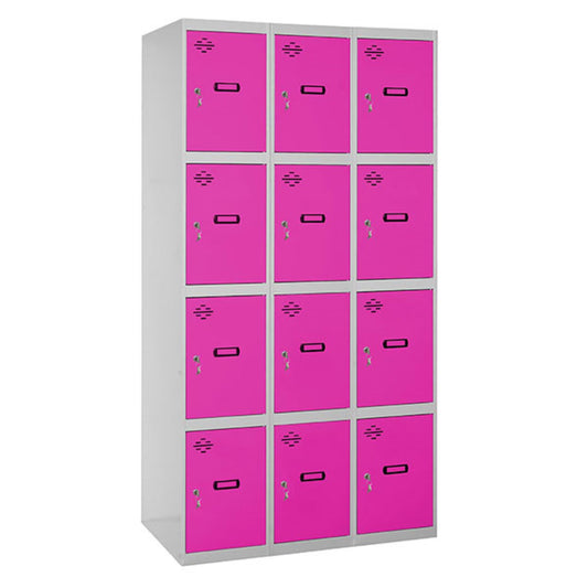 Vestiaire industriel 12 cases / 3 colonnes  VESTIAIRE, Vestiaire industriel 4 cases monobloc SIMON RACK RANGESTOCK