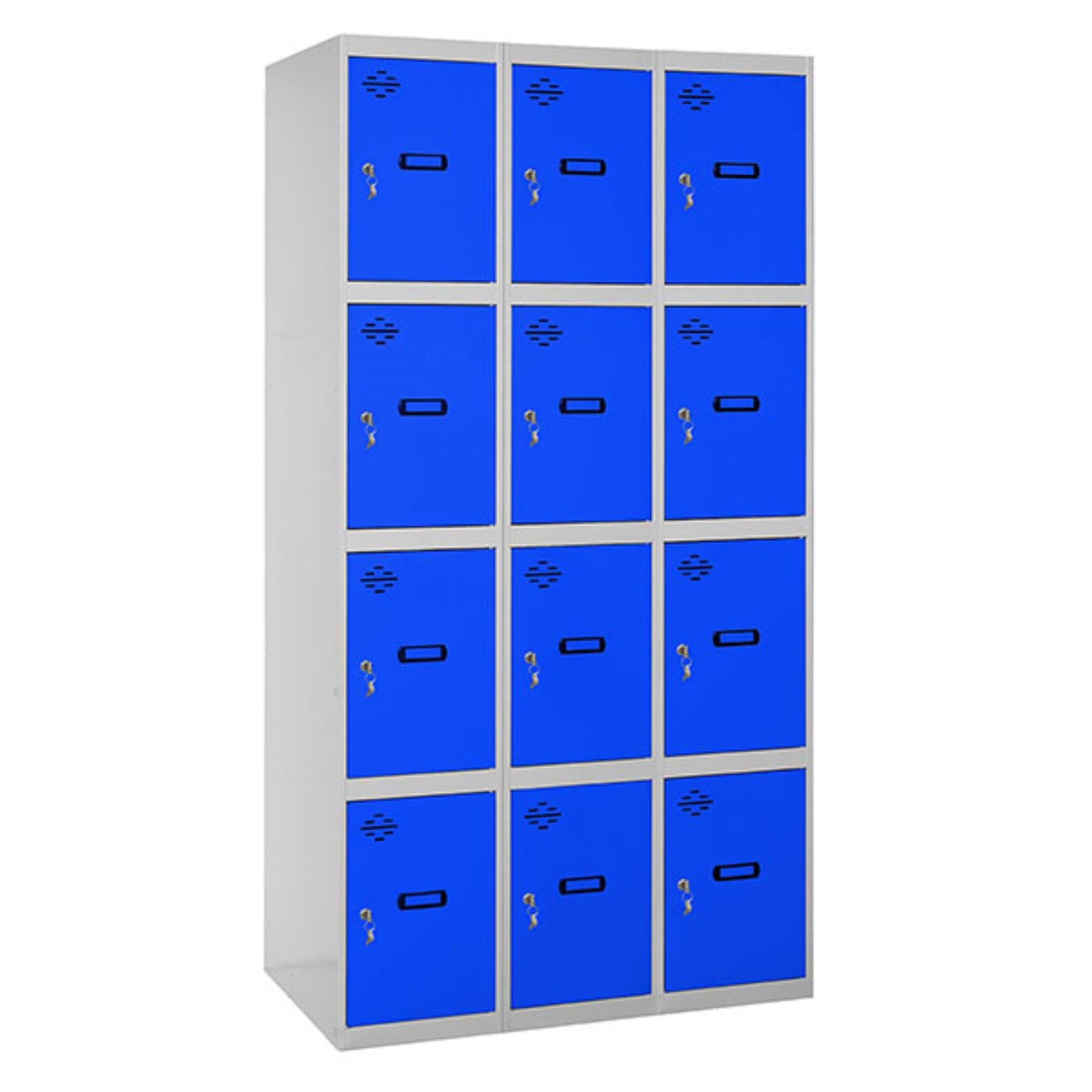 Vestiaire industriel 12 cases / 3 colonnes  VESTIAIRE, Vestiaire industriel 4 cases monobloc SIMON RACK RANGESTOCK