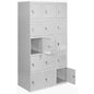 Vestiaire industriel 15 cases / 3 colonnes  VESTIAIRE, Vestiaire industriel 5 cases monobloc SIMON RACK RANGESTOCK