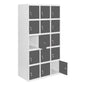 Vestiaire industriel 15 cases / 3 colonnes en kit  VESTIAIRE, Vestiaire industriel 5 cases en kit SIMON RACK RANGESTOCK