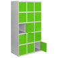 Vestiaire industriel 15 cases / 3 colonnes en kit  VESTIAIRE, Vestiaire industriel 5 cases en kit SIMON RACK RANGESTOCK