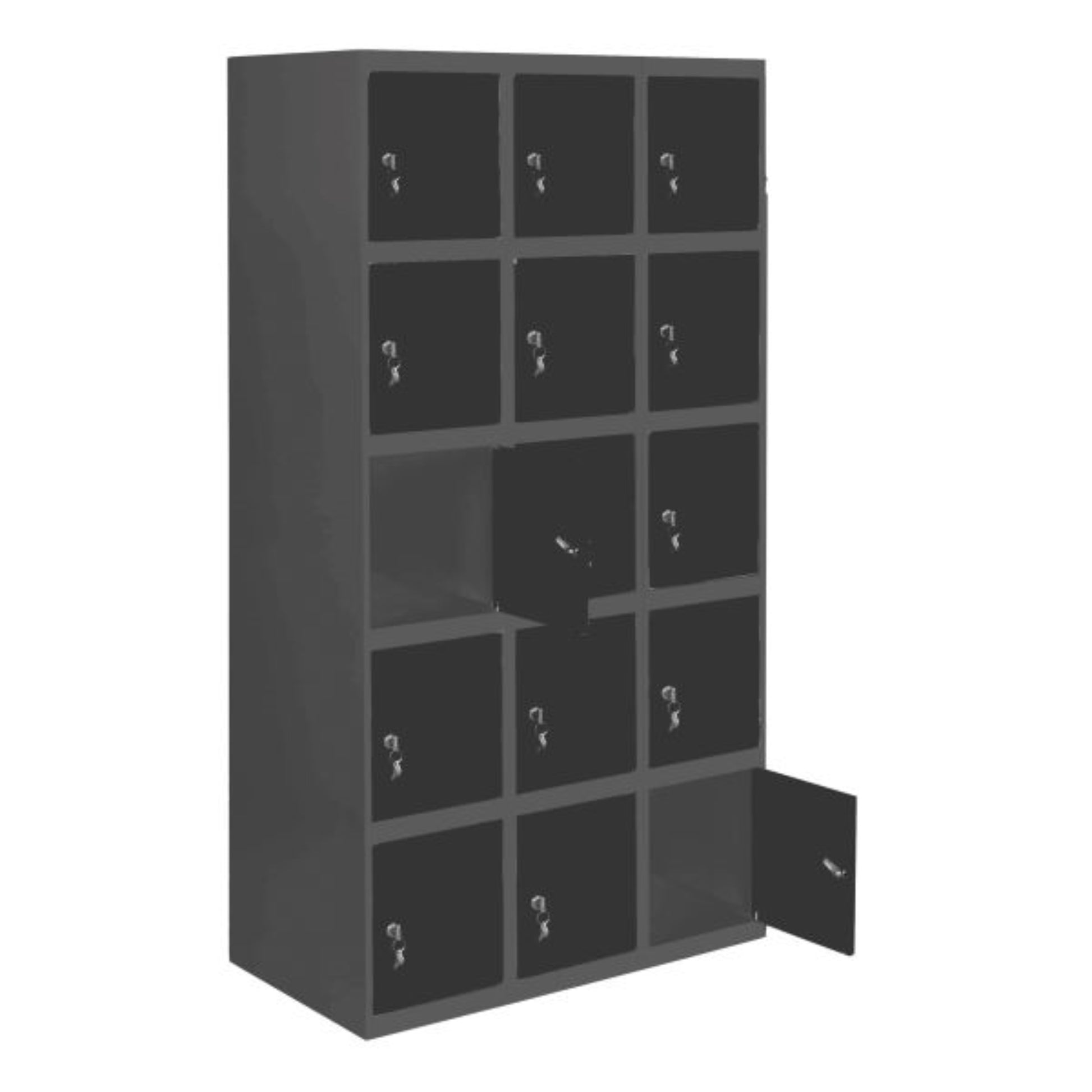 Vestiaire industriel 15 cases / 3 colonnes en kit  VESTIAIRE, Vestiaire industriel 5 cases en kit SIMON RACK RANGESTOCK