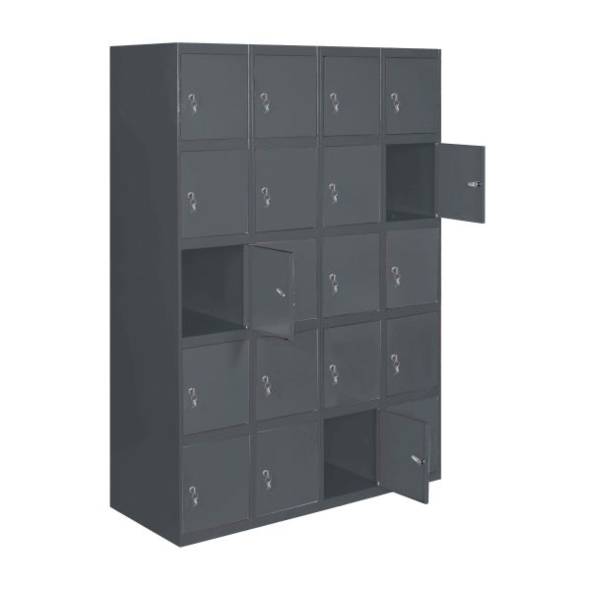 Vestiaire industriel 20 cases / 4 colonnes en kit  VESTIAIRE, Vestiaire industriel 5 cases en kit SIMON RACK RANGESTOCK