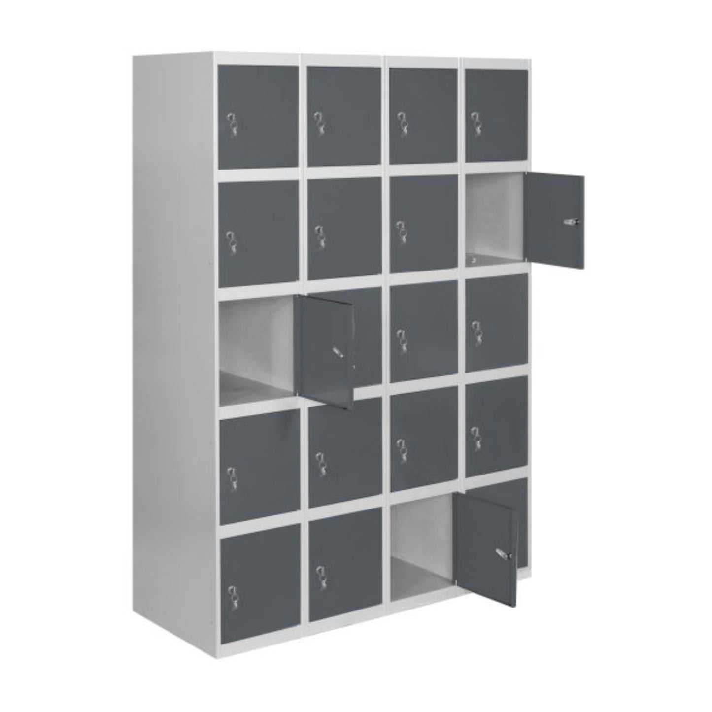 Vestiaire industriel 20 cases / 4 colonnes en kit  VESTIAIRE, Vestiaire industriel 5 cases en kit SIMON RACK RANGESTOCK