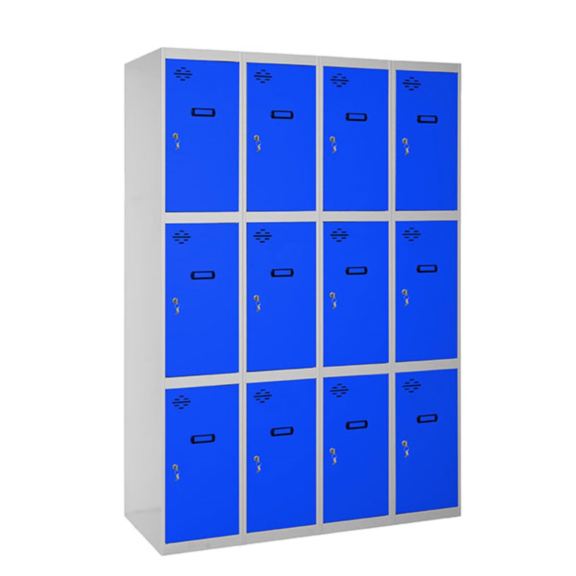 Vestiaire industriel 12 cases / 4 colonnes  VESTIAIRE, Vestiaire industriel 3 cases monobloc SIMON RACK RANGESTOCK