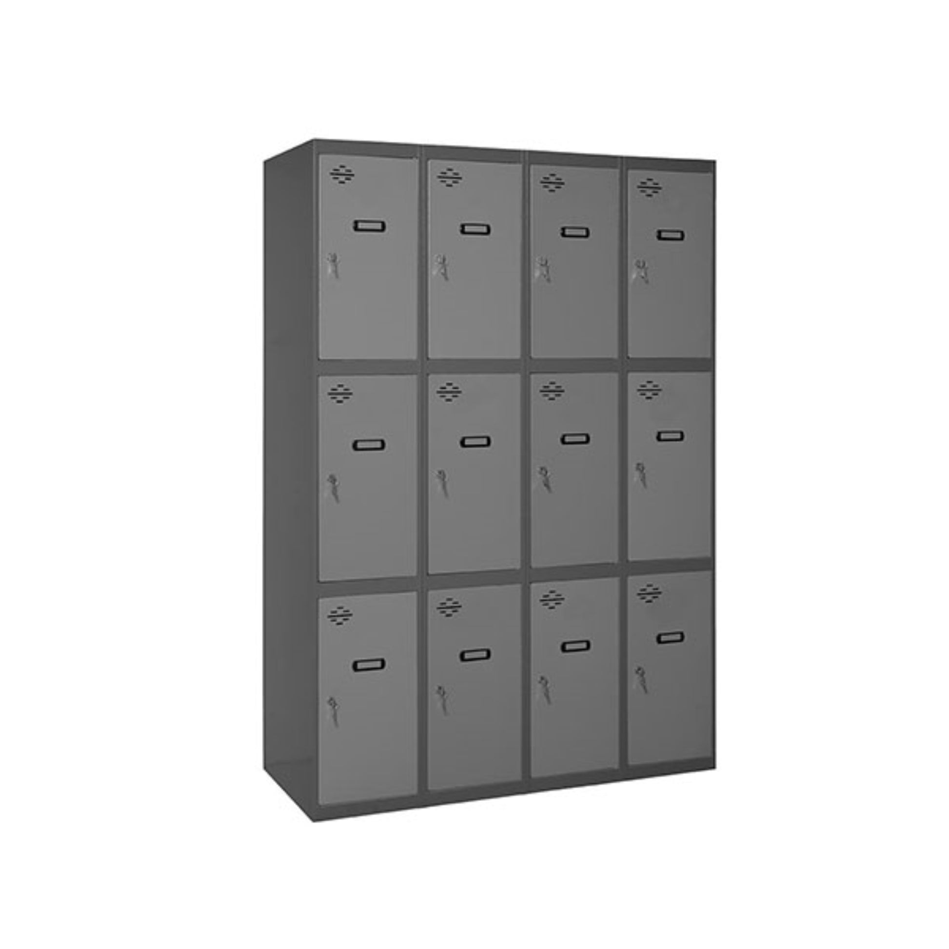 Vestiaire industriel 12 cases / 4 colonnes en kit  VESTIAIRE, Vestiaire industriel 3 cases en kit SIMON RACK RANGESTOCK