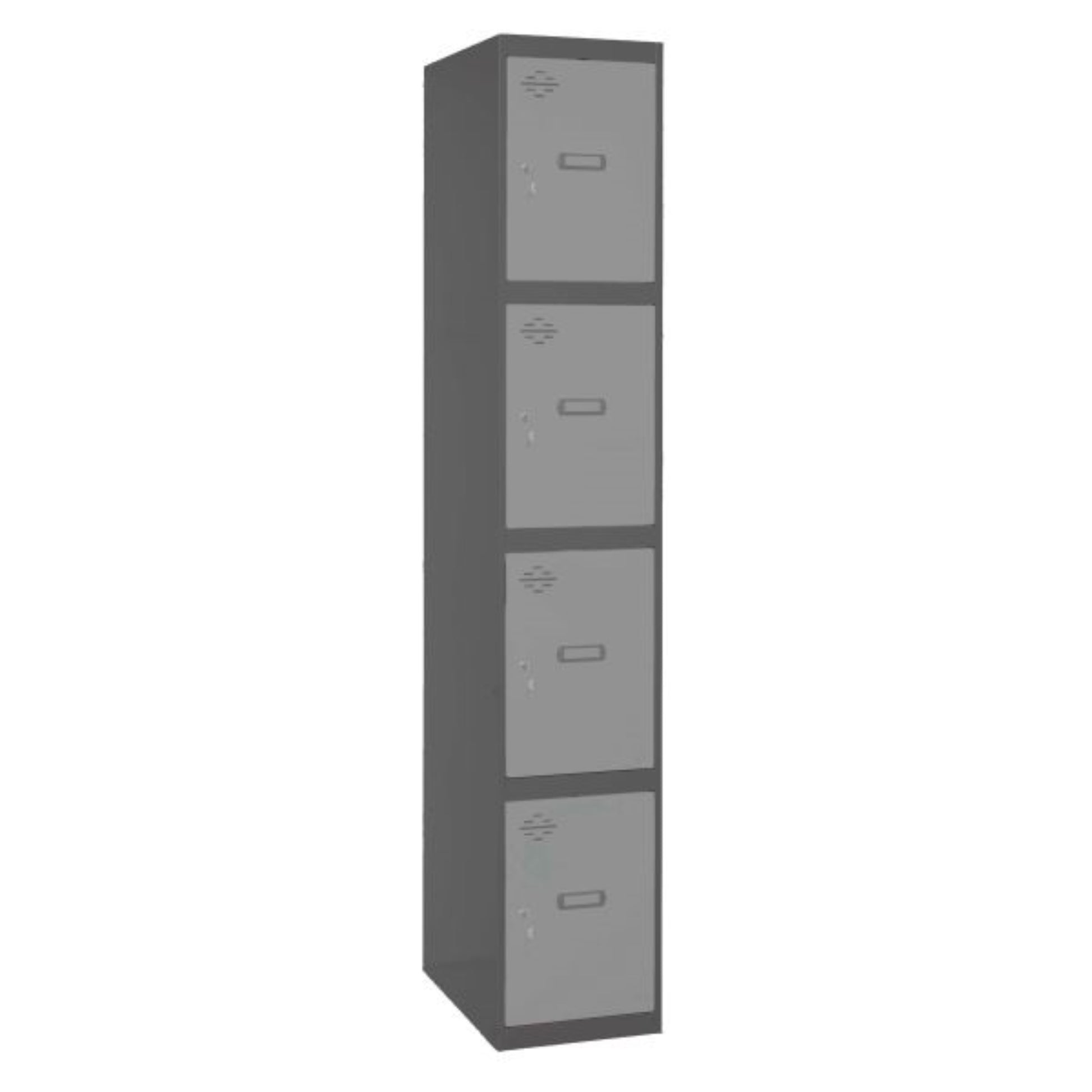 Vestiaire industriel 4 cases / 1 colonne en kit initial  VESTIAIRE, Vestiaire industriel 4 cases en kit SIMON RACK RANGESTOCK