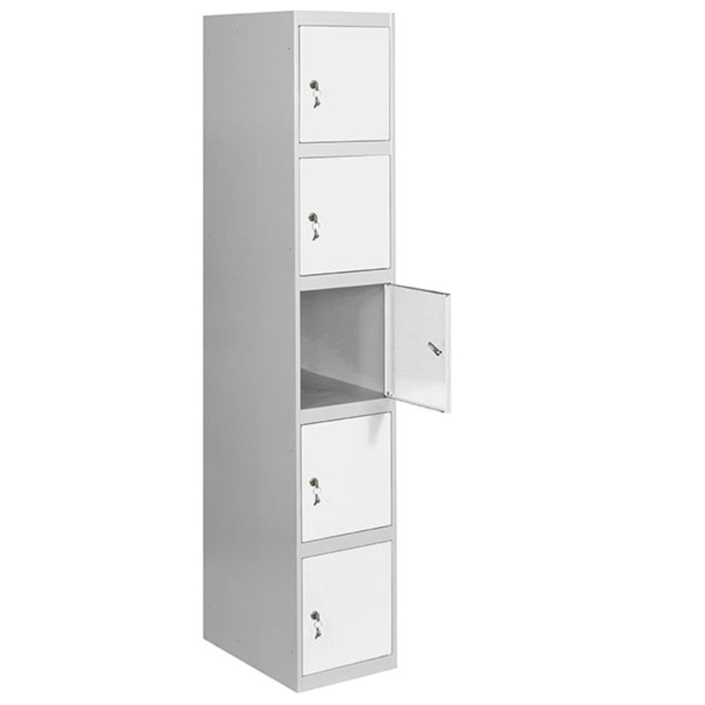 Vestiaire industriel 5 cases / 1 colonne  VESTIAIRE, Vestiaire industriel 5 cases monobloc SIMON RACK RANGESTOCK