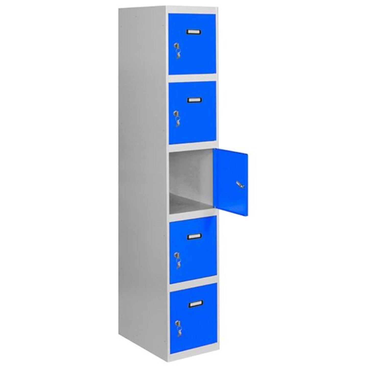 Vestiaire industriel 5 cases / 1 colonne  VESTIAIRE, Vestiaire industriel 5 cases monobloc SIMON RACK RANGESTOCK