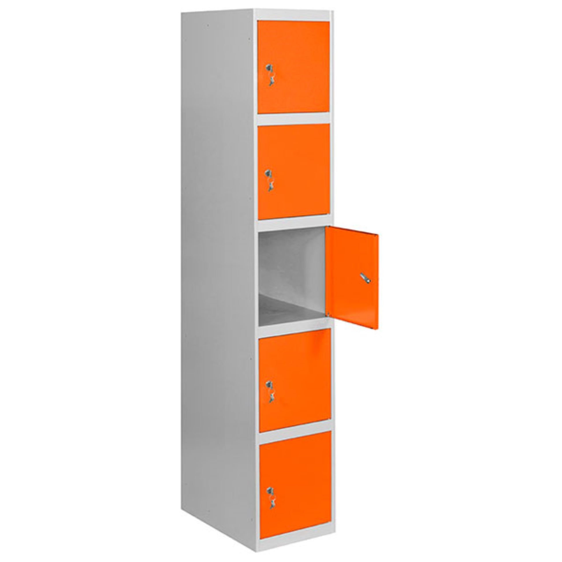 Vestiaire industriel 5 cases / 1 colonne  VESTIAIRE, Vestiaire industriel 5 cases monobloc SIMON RACK RANGESTOCK