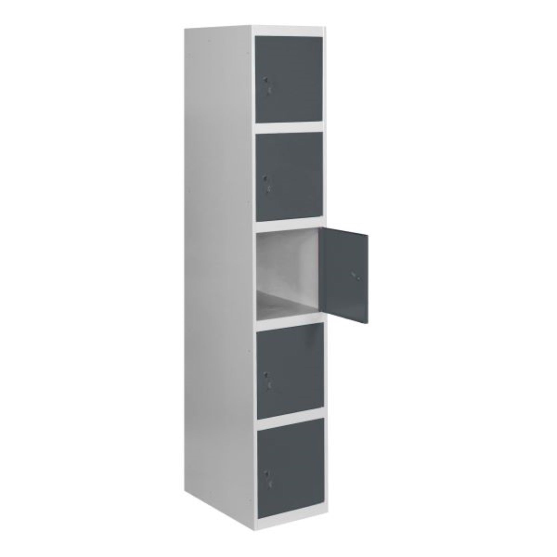 Vestiaire industriel 5 cases / 1 colonne  VESTIAIRE, Vestiaire industriel 5 cases monobloc SIMON RACK RANGESTOCK