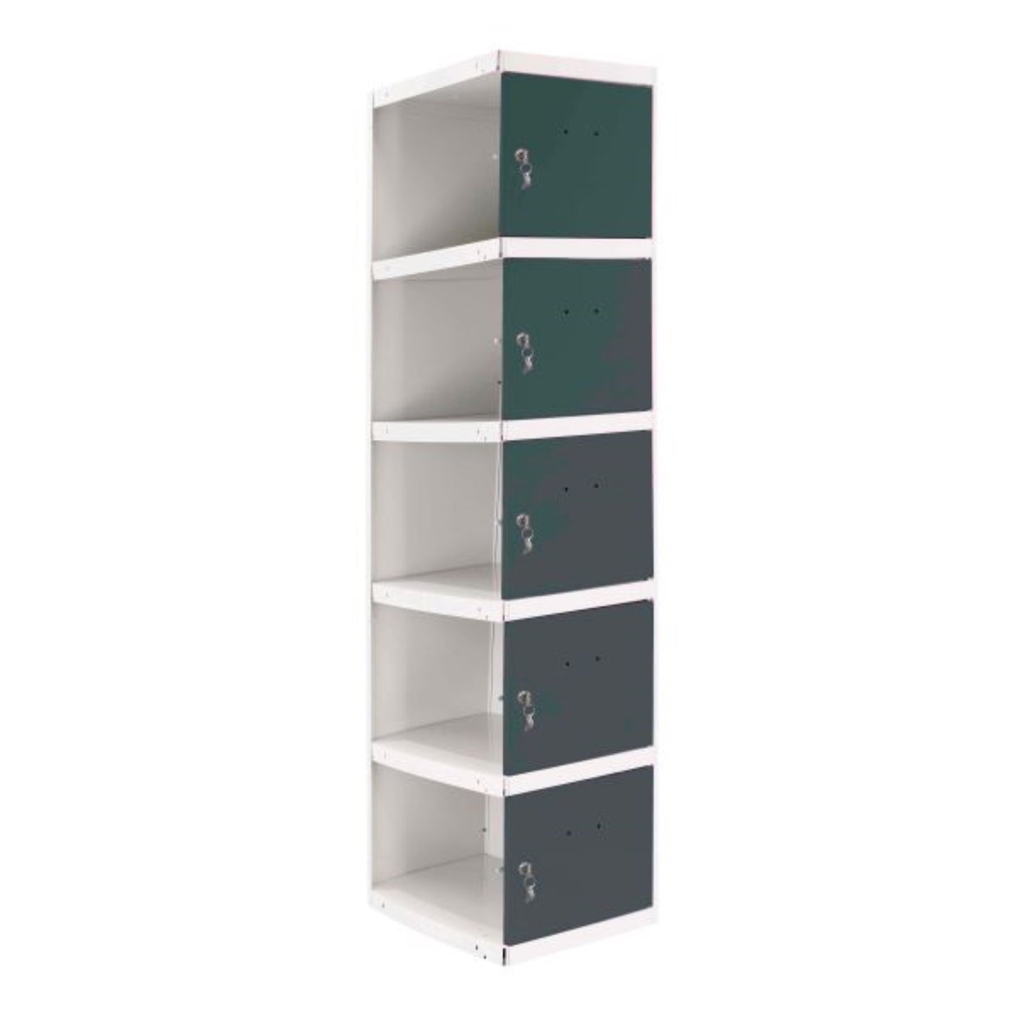 Vestiaire industriel 5 cases / 1 colonne module suivant en kit  VESTIAIRE, Vestiaire industriel 5 cases en kit SIMON RACK RANGESTOCK