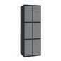 Vestiaire industriel 6 cases / 2 colonnes en kit  VESTIAIRE, Vestiaire industriel 3 cases en kit SIMON RACK RANGESTOCK