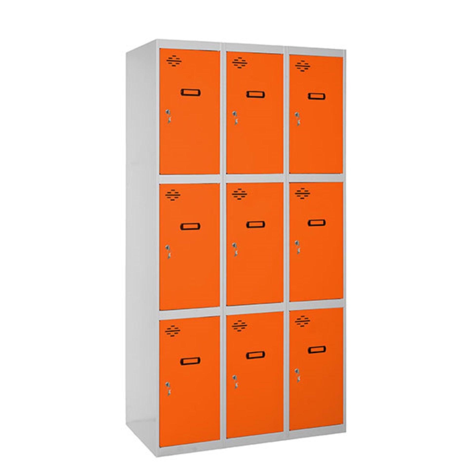 Vestiaire industriel 9 cases / 3 colonnes  VESTIAIRE, Vestiaire industriel 3 cases monobloc SIMON RACK RANGESTOCK