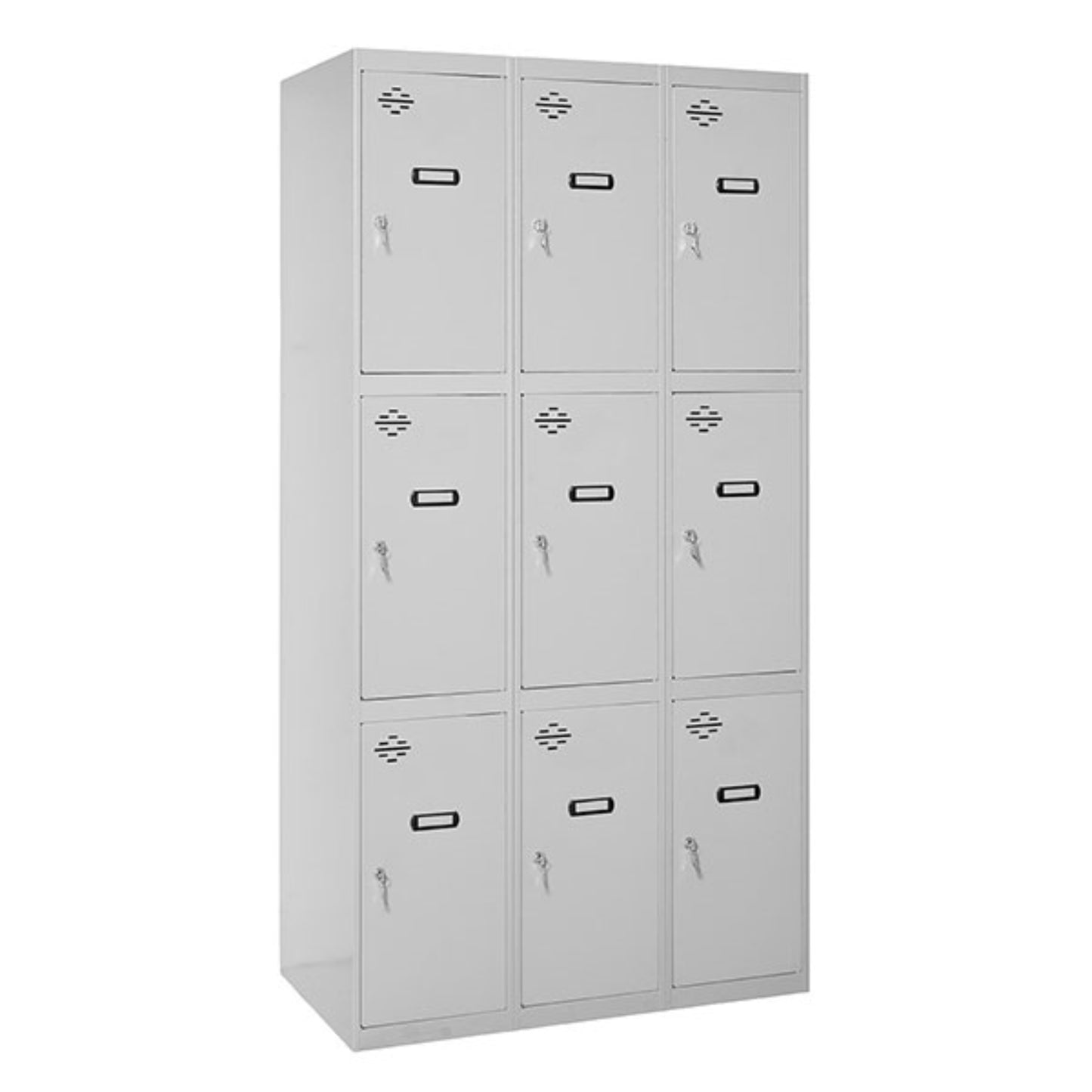 Vestiaire industriel 9 cases / 3 colonnes  VESTIAIRE, Vestiaire industriel 3 cases monobloc SIMON RACK RANGESTOCK