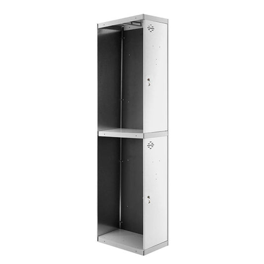  SIMON RACK  Vestiaire industriel bi place / 1 colonne module suivant en kit  VESTIAIRE, Vestiaire industriel bi place en kit RANGESTOCK