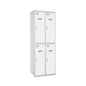 Vestiaire industriel bi place 4 cases / 2 colonnes  VESTIAIRE, Vestiaire industriel bi place monobloc SIMON RACK RANGESTOCK