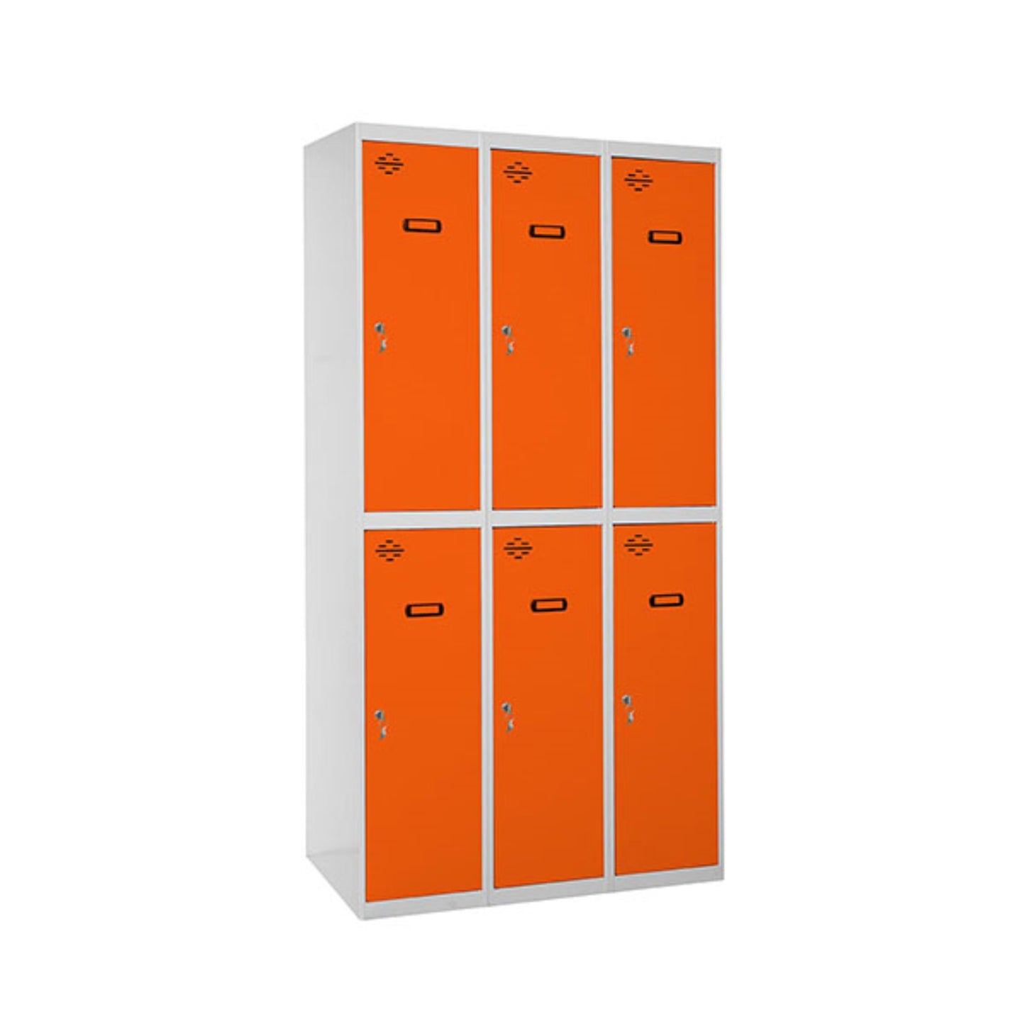 Vestiaire industriel bi place 6 cases / 3 colonnes en kit  VESTIAIRE, Vestiaire industriel bi place en kit SIMON RACK RANGESTOCK