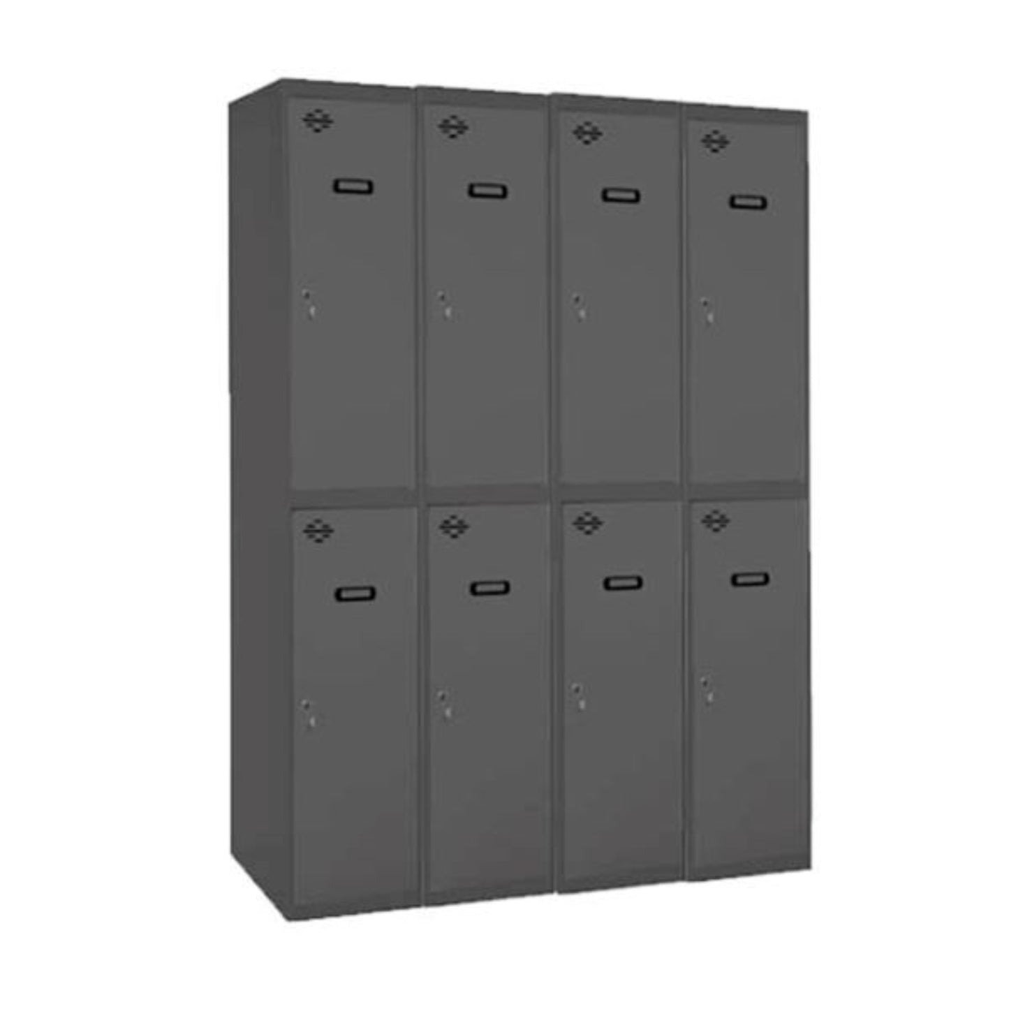 Vestiaire industriel bi place 8 cases / 4 colonnes  en kit  VESTIAIRE, Vestiaire industriel bi place en kit SIMON RACK RANGESTOCK