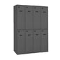 Vestiaire industriel bi place 8 cases / 4 colonnes  en kit  VESTIAIRE, Vestiaire industriel bi place en kit SIMON RACK RANGESTOCK